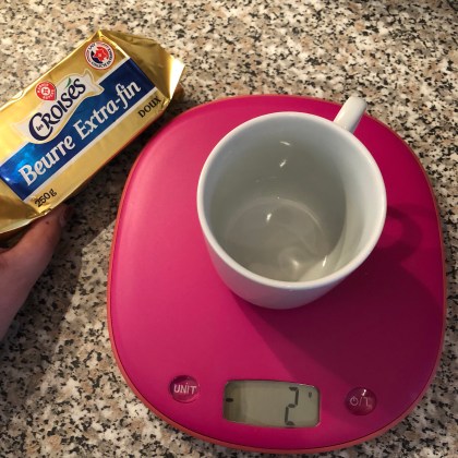 Mug cake cookie