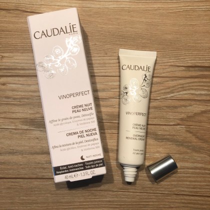 Caudalie crème nuit peau neuve