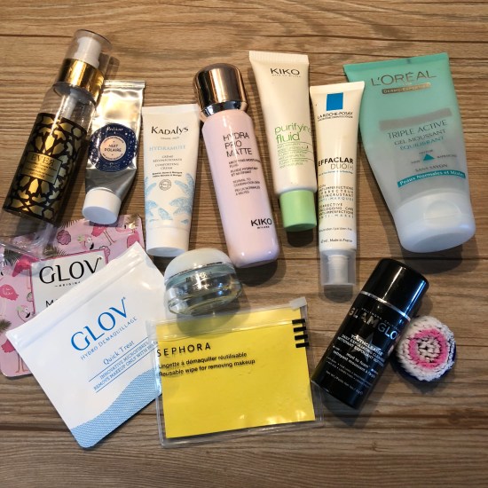 produits terminés soins visage