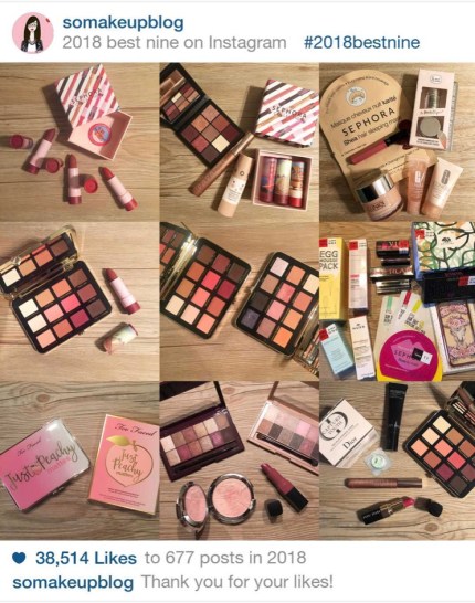 best nine 2018 Somakeupblog